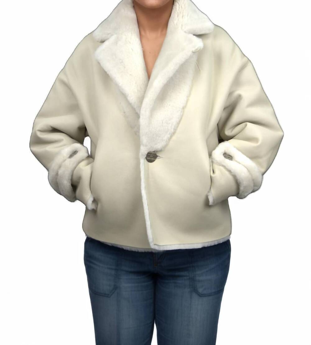 NEW LUSSO BENI glide jacket in beige